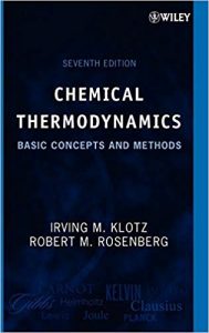 CHEMICAL THERMODYNAMICS Basic Concepts and Methods Seventh Edition Pdf