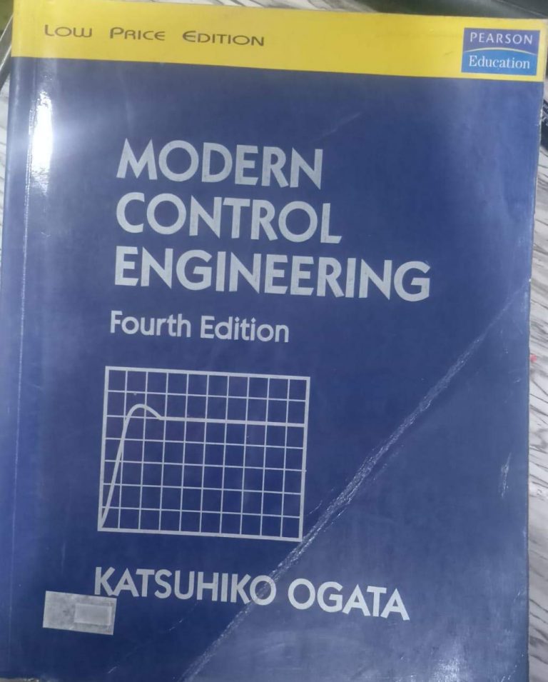 [eBook] Modern Control Engineering 5th Edition PDF & Read Online