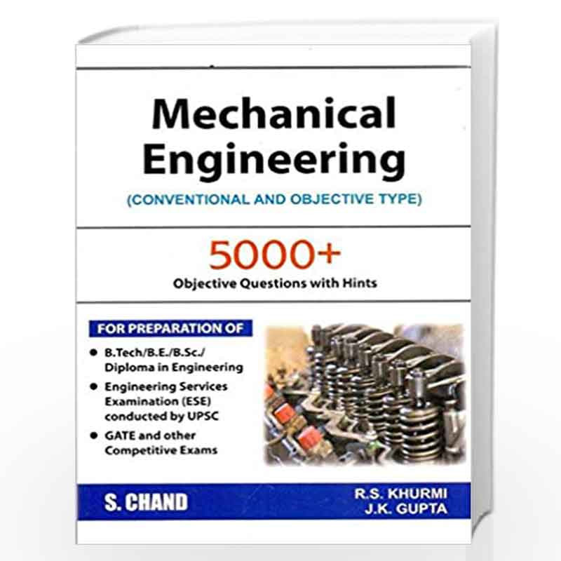 Mechanical Engineering Conventional And Objective Type PDF