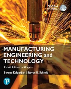 Manufacturing Engineering and Technology in SI Unit 8th Edition PDF