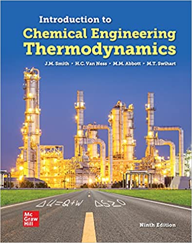 Introduction to Chemical Engineering Thermodynamics 9th Edition PDF