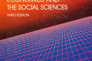 Master Applied Mathematics for Economics and Social Sciences Volume 3